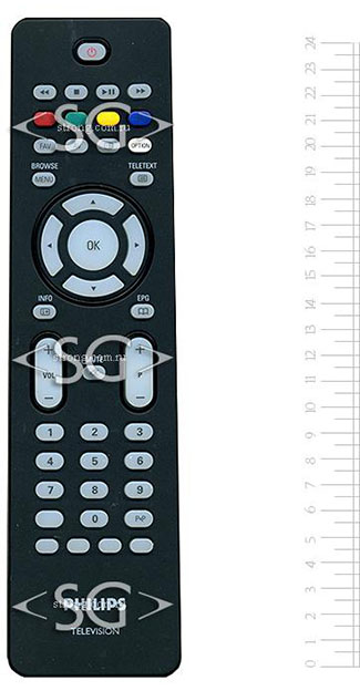 Пульт дистанционного управления для PHILIPS RC2034302/01 (RACER RC , 3139 238 14221) /orig./