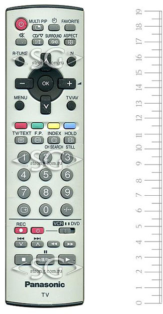 Пульт дистанционного управления для PANASONIC N2QAJB000108 (N2QAJB000121) /orig./