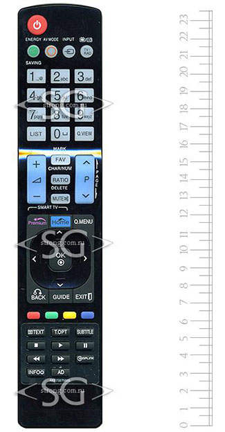 Пульт дистанционного управления для LG AKB73275605 (SMART TV) (=AKB73275607)