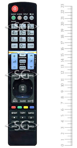 Пульт дистанционного управления для LG AKB72914208 (=AKB72914206, AKB72914004)