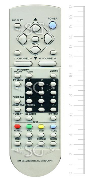 Пульт дистанционного управления для JVC RM-C355