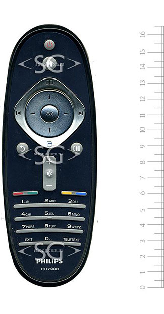 Пульт дистанционного управления для PHILIPS RC2683208/01 (=203/01 и 205/01)(3139 238 21091)=RC4498, RC4499,2422 5490 2543/orig./