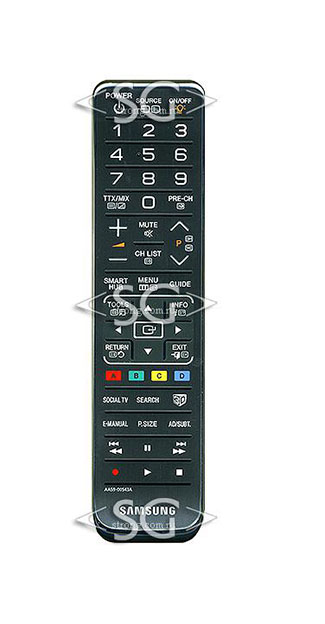 ����� �������������� ���������� ��� SAMSUNG AA59-00543A  (3D tv)   /orig./