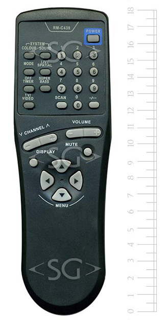 Пульт дистанционного управления для JVC RM-C439