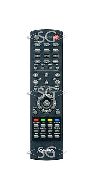 Пульт дистанционного управления для PHILIPS RC-T1 /Haier для тв LT-19A1 и др. / ALBA /SHARP GJ210 /orig./