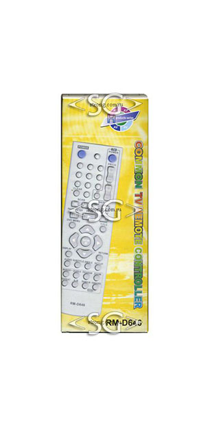 Пульт дистанционного управления для LG universal RM-D646(корпус типа 6711R1P089B) в коробке