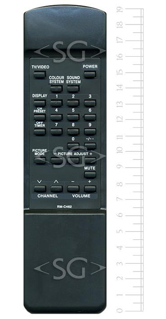 Пульт дистанционного управления для JVC RM-C462