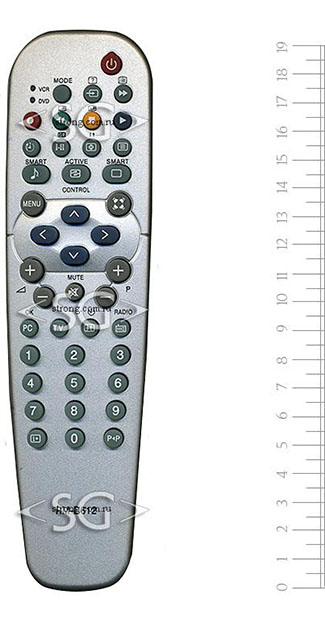 ����� �������������� ���������� ��� PHILIPS universal RM-D612 (������ ���� RC19042008/01) � �������