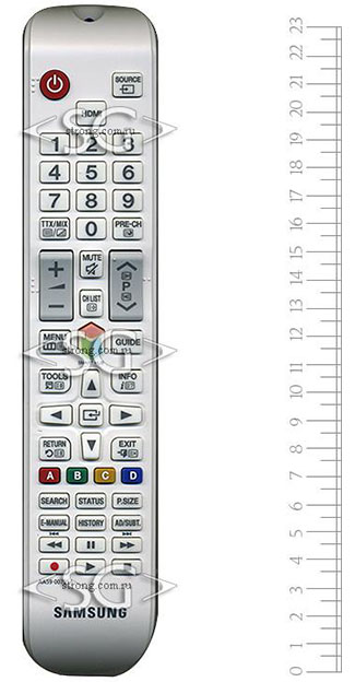 Пульт дистанционного управления для SAMSUNG AA59-00795A smart белый (=AA59-00793A чёрный) /orig./