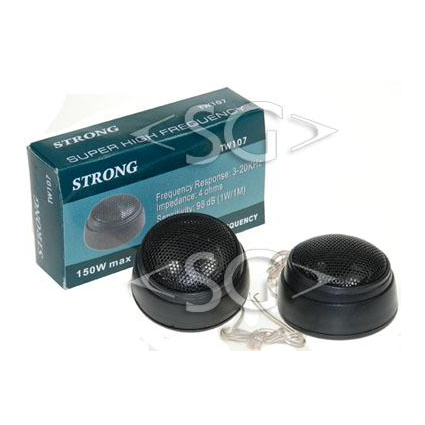 Громкоговоритель ( динамик) TW107 4 Om 3-20K-Hz tweeter (white box)