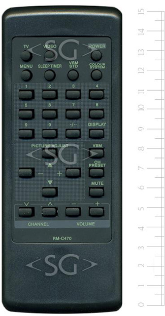 Пульт дистанционного управления для JVC RM-C470