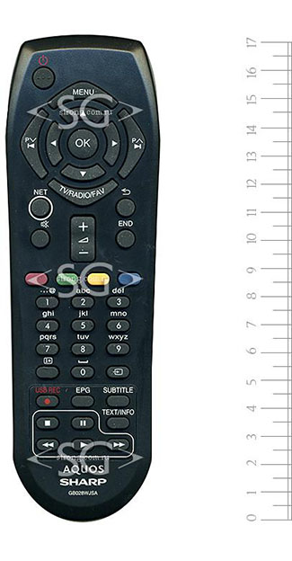 ����� �������������� ���������� ��� SHARP GB028WJSA (RRMCGB028WJSA-0)    /orig./