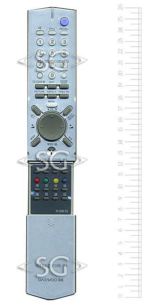 Пульт дистанционного управления для DAEWOO R-50K18 /orig./