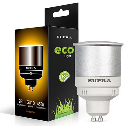 ����� ����������������� GU10  9(45)W ?48.5�� h77�� 2700K-��. 200 �� (SL-R-9/2700/GU10)