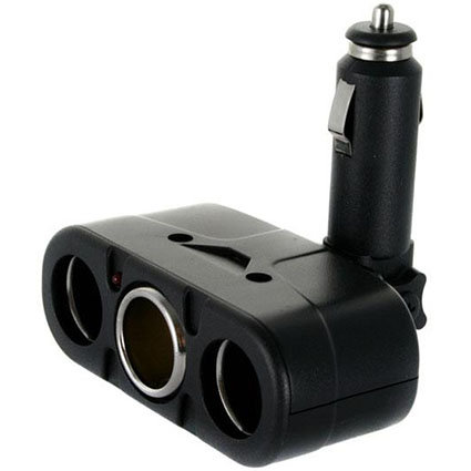 Разветвитель в гнездо прикуривателя SCP1-3 (12/24V) на 3 гнезда(12V/5A) 80W