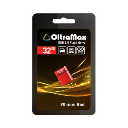 USB 2.0 флэш-накопитель 32Gb серия 90 mini (красный)