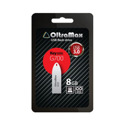 USB 3.0 флэш-накопитель 8Gb серия Key G700 (корпус - цинковый сплав, 12*40*4мм) неубиваемая