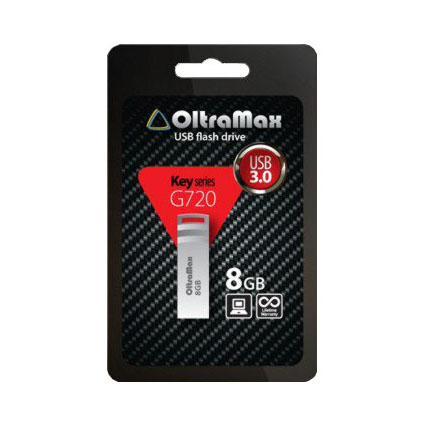 USB 3.0 ����-����������  8Gb ����� Key G720 (������ - �������� �����, 12*40*4��) �����������