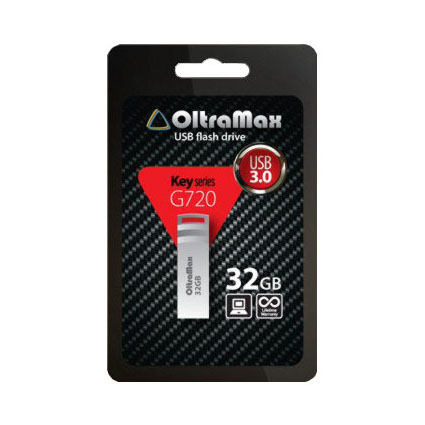 USB 3.0 ����-���������� 32Gb ����� Key G720 (������ - �������� �����, 12*40*4��) �����������