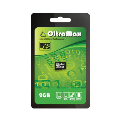 Карта памяти Micro SD 2Gb без адаптера SD