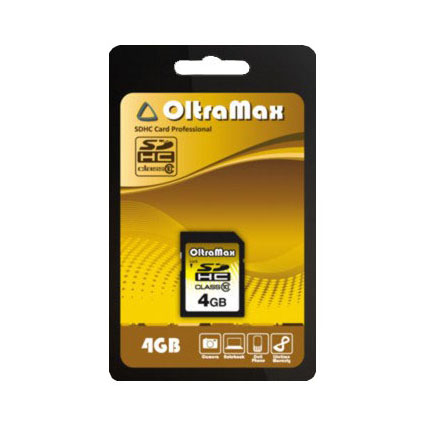 ����� ������ SDHC  4Gb Class 10