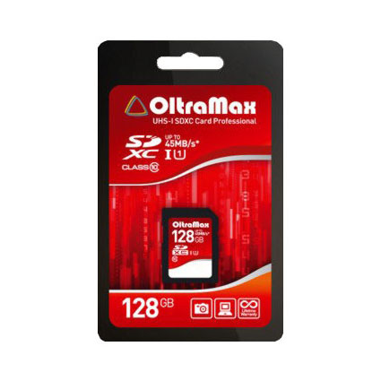 ����� ������ SDXC 128Gb Class 10 UHS-1 45 MB/s