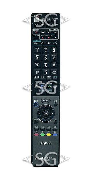 Пульт дистанционного управления для SHARP GA959WJSA 3D (RRMCGA959WJSA) /orig./