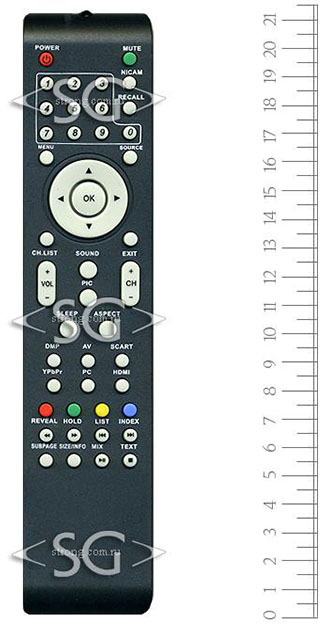 ����� �������������� ���������� ��� MYSTERY KT6949 /tv MTV-1914LW / BBK RC3229
