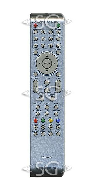 Пульт дистанционного управления для AKIRA TC1860F1 tv+dvd /MYSTERY MTV-2417WHD
