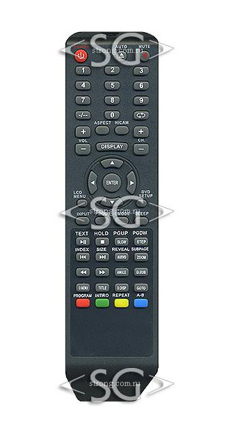 Пульт дистанционного управления для HYUNDAI H-LCDVD3200 (2200) tv+dvd H-LEDVD22V10(19V10) /SUPRA STV-LC2622WD tv+dvd