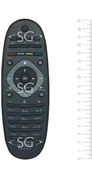 ����� �������������� ���������� ��� PHILIPS universal RM-D1070 (������ ���� 2422 549 90301) �������