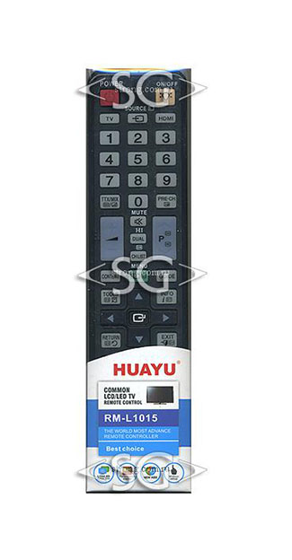 Пульт дистанционного управления для SAMSUNG universal RM-L1015 (корпус типа BN59-01040A) 3D блистер