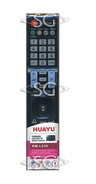 Пульт дистанционного управления для LG universal RM-L930(930+) (корпус типа AKB72917271 (77) 3D) блистер