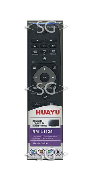 ����� �������������� ���������� ��� PHILIPS universal RM-L1125+(������ ���� 9965 900 00449 )+3D (������������ 4-� �����) �������