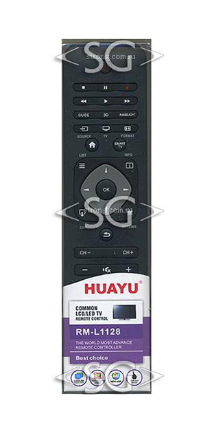 ����� �������������� ���������� ��� PHILIPS universal RM-L1128 (������ ���� 2422 549 90477) 3D, ambil. smart (�������)