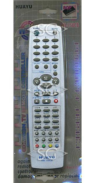 ����� �������������� ���������� ��� LG universal RM-158CB (������ ���� 6710V00077V) �������