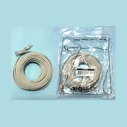 Патч-корд UTP (RJ45-RJ45) кат. 5е литой, многожильный 15м.