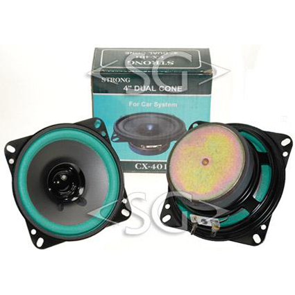 Громкоговоритель ( динамик) CX-401 4"(102mm) 4 Om dual cone 70-18kHz 30W (NOM) 60W (MAX)