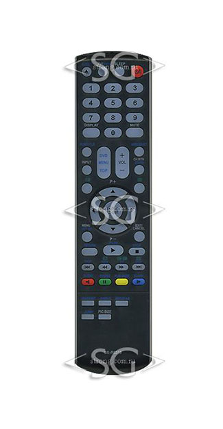 Пульт дистанционного управления для TOSHIBA SE-R0319 черный (= SE-R0337 белый) tv+dvd