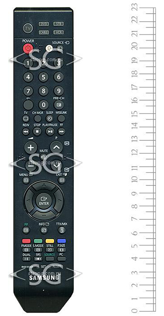 Пульт дистанционного управления для SAMSUNG BN59-00530A /orig./