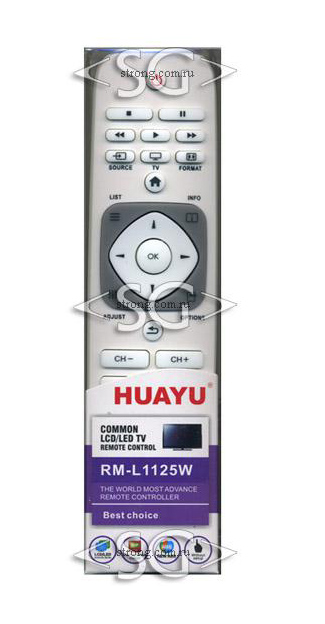 ����� �������������� ���������� ��� PHILIPS universal RM-L1125W ����� (������ ���� 9965 900 00449 )+3D �������