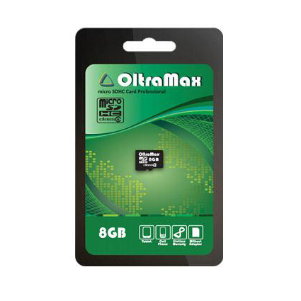 Карта памяти Micro SDHC 8Gb Class 4 без адаптера SD