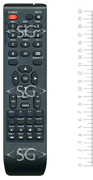 ����� �������������� ���������� ��� ROLSEN tv RL-32A700U,RL-32L700, RL-32B05F, RL-32L1002EU, � ��.    RC-A06 (3D)