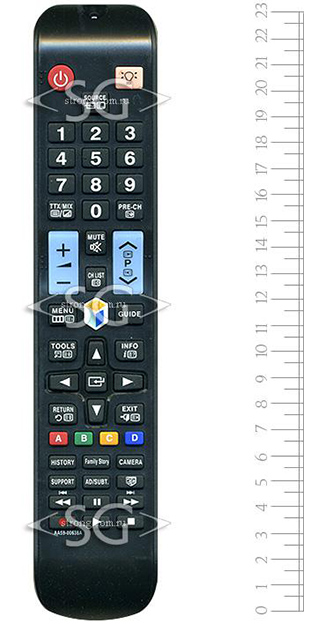 Пульт дистанционного управления для SAMSUNG AA59-00638A smart, 3D
