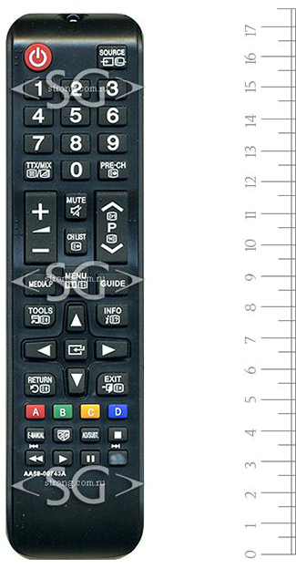Пульт дистанционного управления для SAMSUNG AA59-00743A 3D