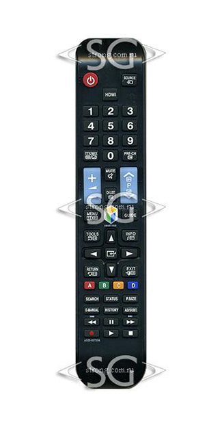 Пульт дистанционного управления для SAMSUNG AA59-00793A smart чёрный (=AA59-00795A белый) (=AA59-00790A)