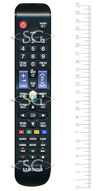 Пульт дистанционного управления для SAMSUNG AA59-00801A Smart, Sports /orig./