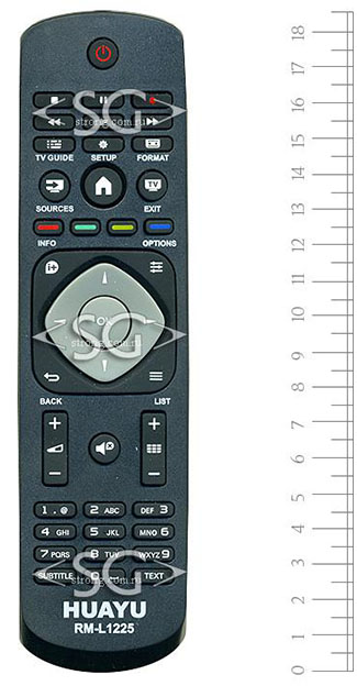����� �������������� ���������� ��� PHILIPS universal RM-L1225 (������ ���� 9965 900 09443) �������