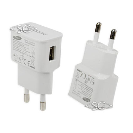 Адаптер питания AC/DC 100-240V/гнездо USB 5V 1A имп. стаб. (белый)(марк 2А)