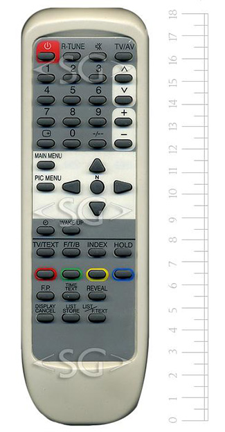 Пульт дистанционного управления для PANASONIC EUR646925